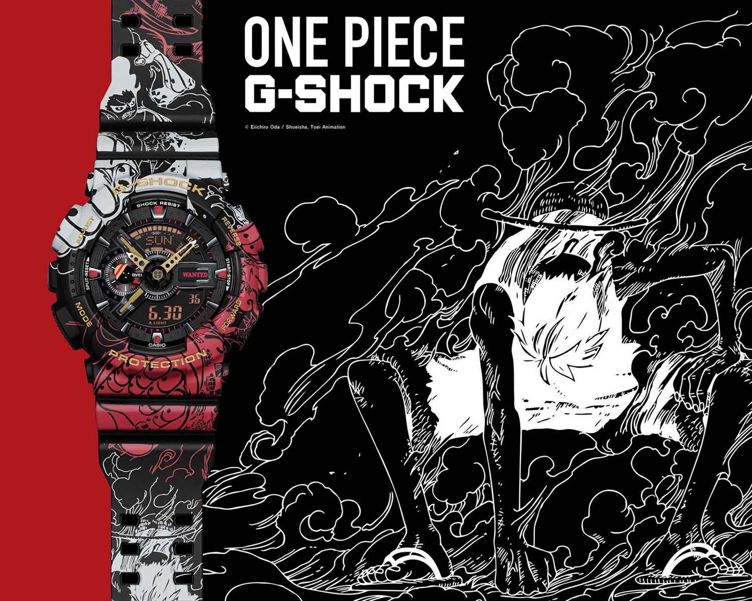 G-SHOCK x ONE PIECE航海王聯名錶款火熱上市 - 1 G-SHOCK x ONE PIECE航海王聯名錶款火熱上市 - 1